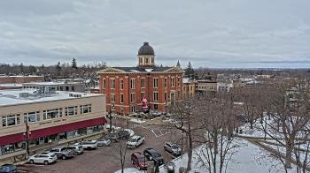 Weather camera view of City of Woodstock.