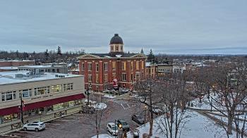 Weather camera view of City of Woodstock.