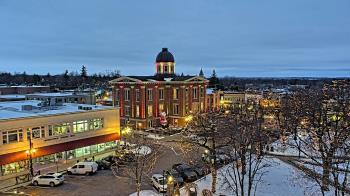 Weather camera view of City of Woodstock.