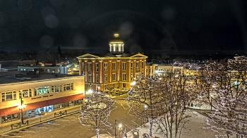 Weather camera view of City of Woodstock.