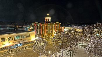 Weather camera view of City of Woodstock.