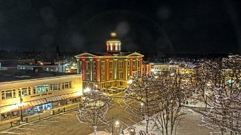 Weather camera view of City of Woodstock.