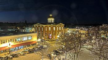 Weather camera view of City of Woodstock.