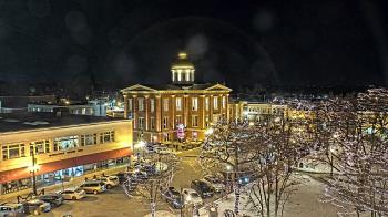 Weather camera view of City of Woodstock.