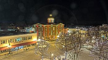 Weather camera view of City of Woodstock.