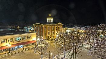 Weather camera view of City of Woodstock.