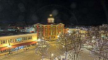 Weather camera view of City of Woodstock.