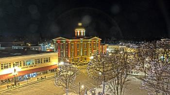 Weather camera view of City of Woodstock.