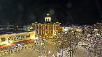 Weather camera view of City of Woodstock.