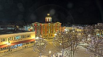 Weather camera view of City of Woodstock.