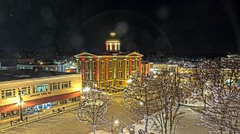 Weather camera view of City of Woodstock.