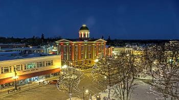 Weather camera view of City of Woodstock.