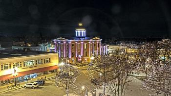 Weather camera view of City of Woodstock.