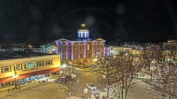 Weather camera view of City of Woodstock.