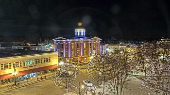 Weather camera view of City of Woodstock.