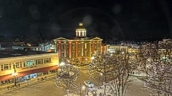 Weather camera view of City of Woodstock.