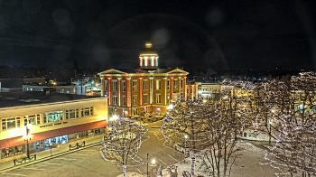 Weather camera view of City of Woodstock.