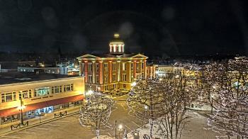 Weather camera view of City of Woodstock.