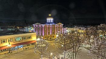 Weather camera view of City of Woodstock.