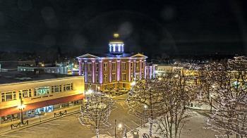 Weather camera view of City of Woodstock.