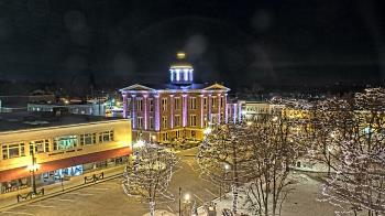 Weather camera view of City of Woodstock.