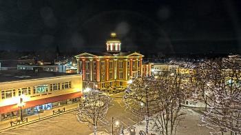 Weather camera view of City of Woodstock.