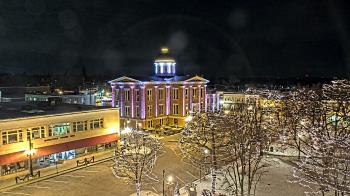 Weather camera view of City of Woodstock.