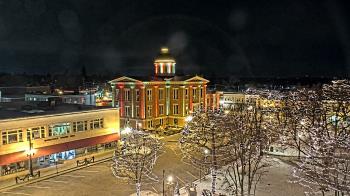 Weather camera view of City of Woodstock.