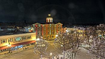 Weather camera view of City of Woodstock.