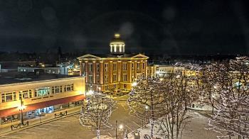 Weather camera view of City of Woodstock.
