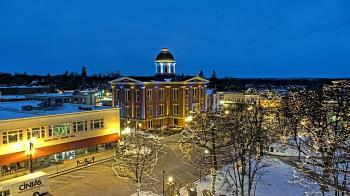 Weather camera view of City of Woodstock.