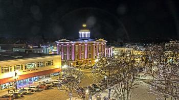 Weather camera view of City of Woodstock.