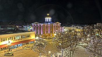 Weather camera view of City of Woodstock.