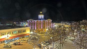 Weather camera view of City of Woodstock.