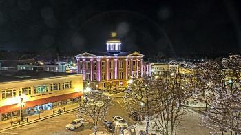 Weather camera view of City of Woodstock.