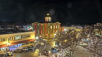 Weather camera view of City of Woodstock.