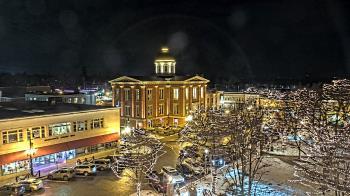 Weather camera view of City of Woodstock.