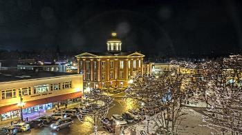 Weather camera view of City of Woodstock.