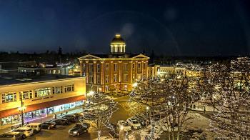 Weather camera view of City of Woodstock.