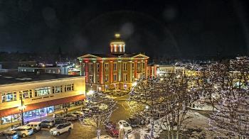 Weather camera view of City of Woodstock.