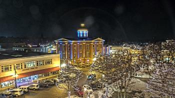 Weather camera view of City of Woodstock.