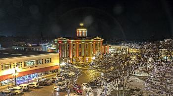 Weather camera view of City of Woodstock.