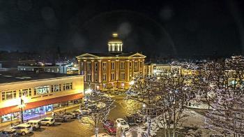 Weather camera view of City of Woodstock.