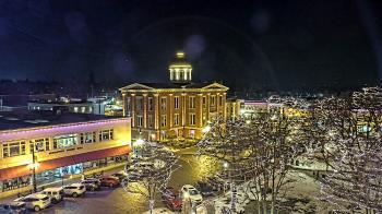 Weather camera view of City of Woodstock.