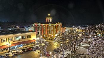 Weather camera view of City of Woodstock.