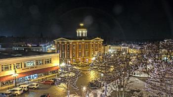 Weather camera view of City of Woodstock.