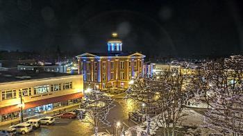 Weather camera view of City of Woodstock.