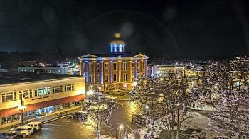 Weather camera view of City of Woodstock.