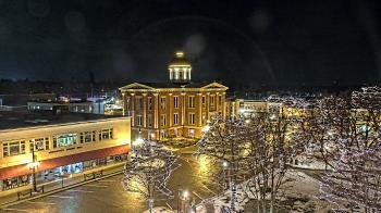 Weather camera view of City of Woodstock.