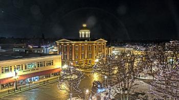 Weather camera view of City of Woodstock.